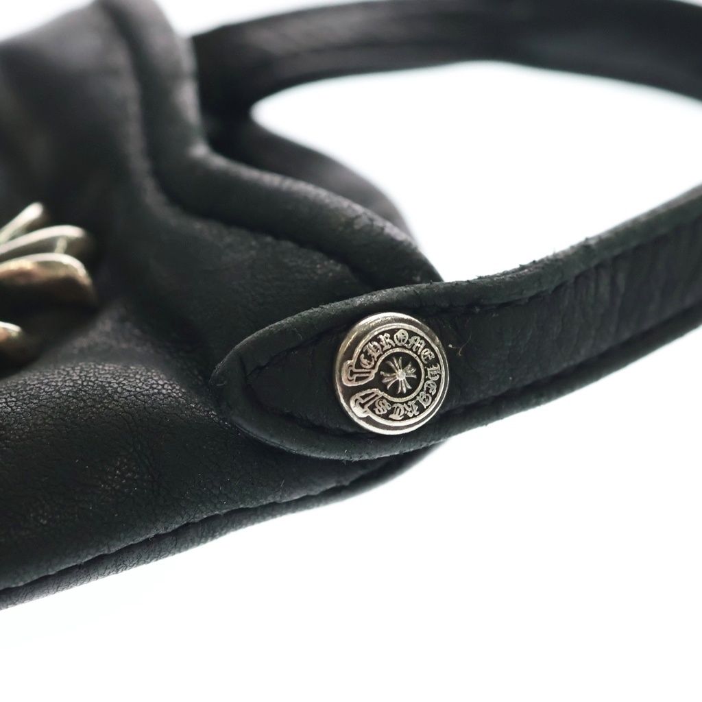 Chrome Hearts Phone Pouch CH Cross Small CH Leather — view 5