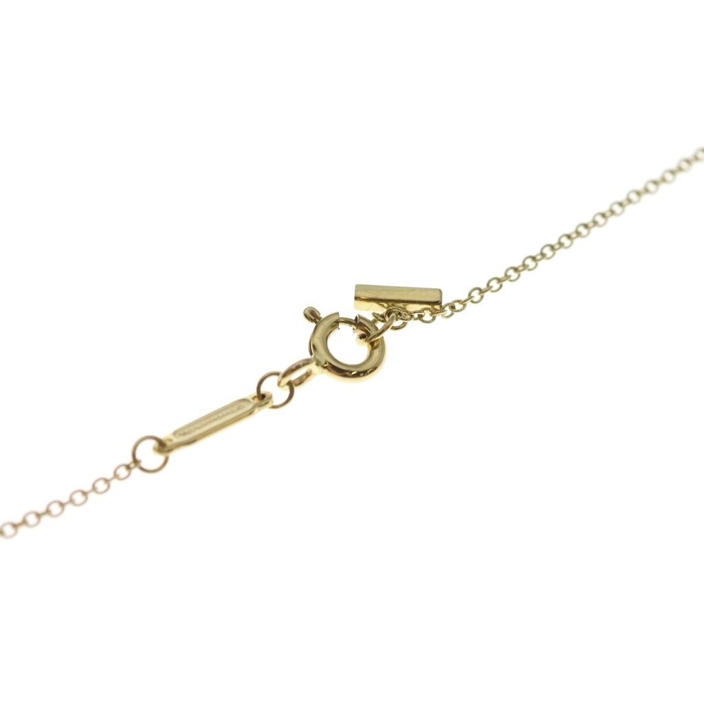 Tiffany & Co T Smile Small Pendant Chain Gold 18k Yellow — view 4