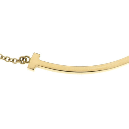 Tiffany & Co T Smile Small Pendant Chain Gold 18k Yellow — view 5