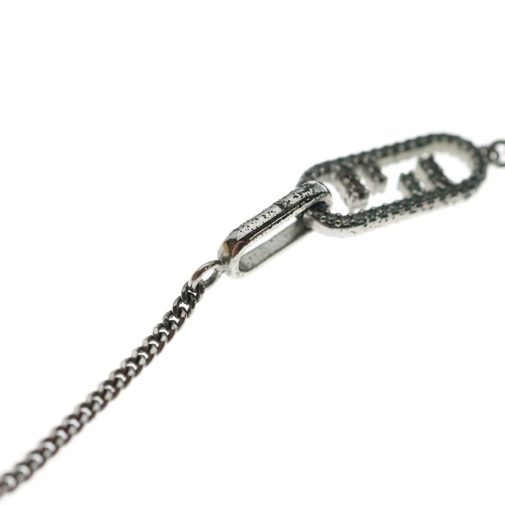 Fendi O-rock Pendant Chain Silver — view 5