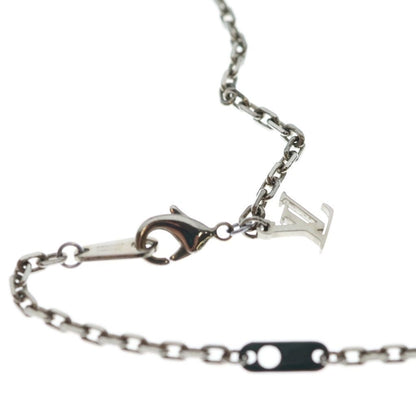 Louis Vuitton Pendant LV Glove Necklace Chain Silver — view 4