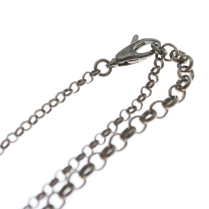 Gucci Interlocking Arabesque Pendant Chain Silver — view 4