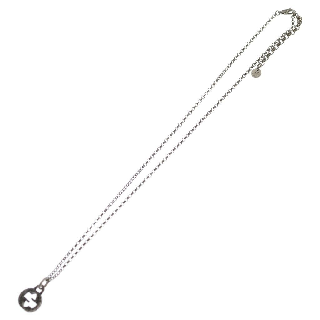 Gucci Interlocking Arabesque Pendant Chain Silver — view 2