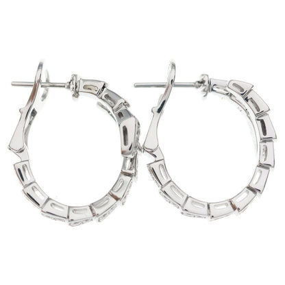 Bvlgari Serpenti Vipa Diamond Earrings White Gold — view 4