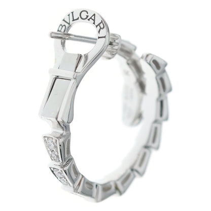 Bvlgari Serpenti Vipa Diamond Earrings White Gold — view 2