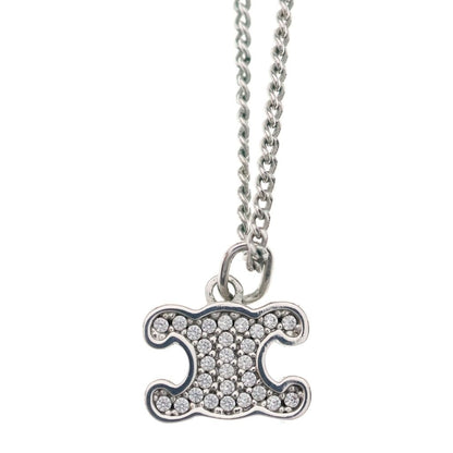 Celine Triomphe Rhinestone Necklace — view 3