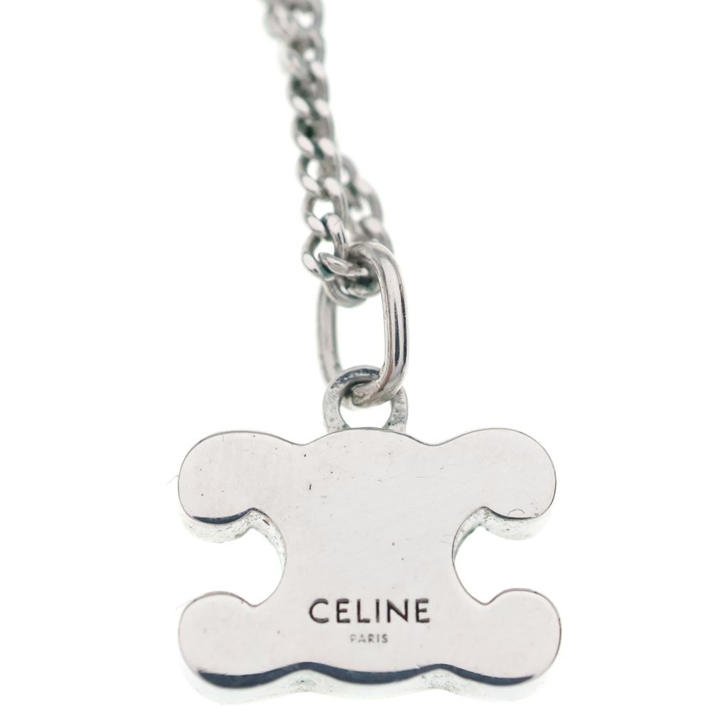 Celine Triomphe Rhinestone Necklace — view 5