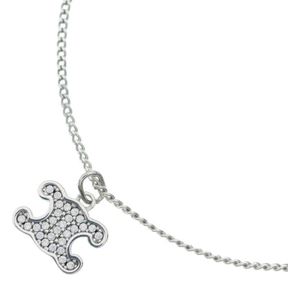 Celine Triomphe Rhinestone Necklace