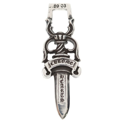 Chrome Hearts 10 Dagger Pendant Silver