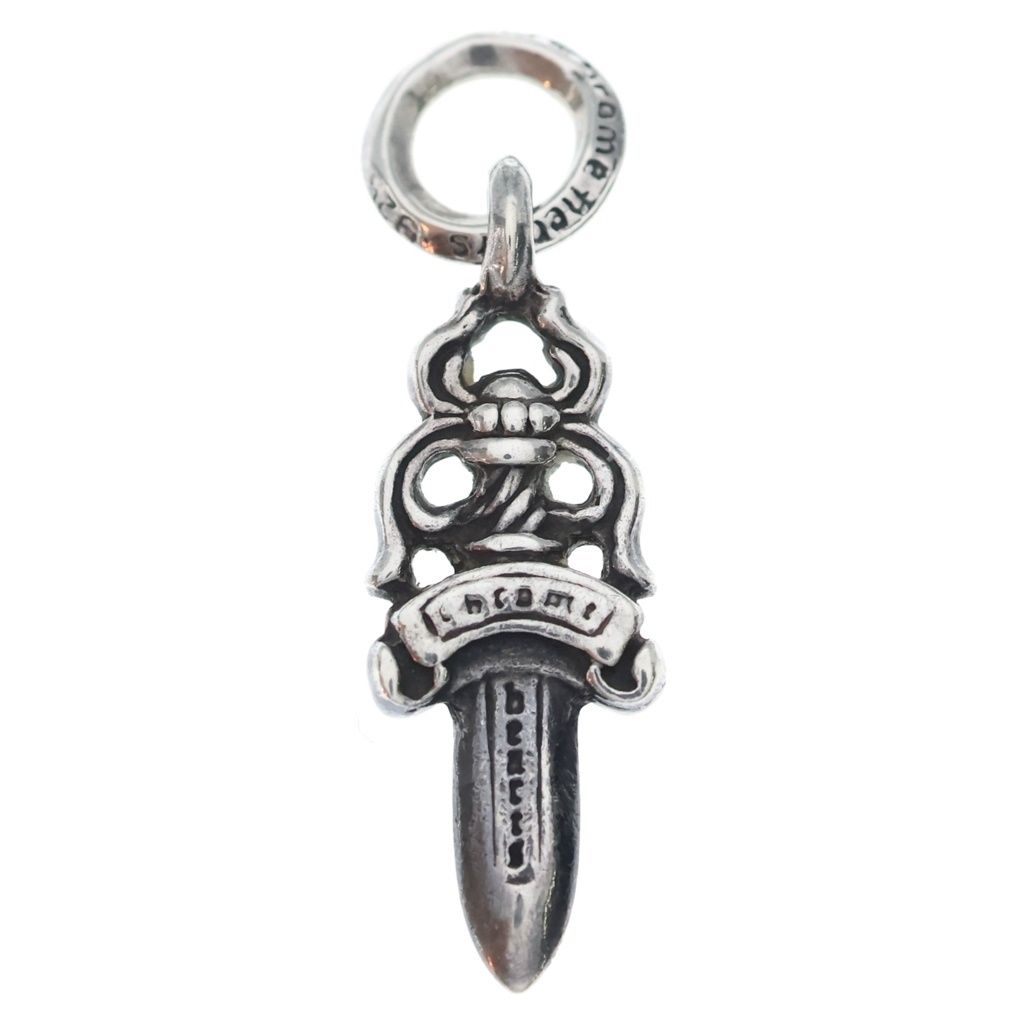 Chrome Hearts 5 Dagger 5 Charm Pendant Silver