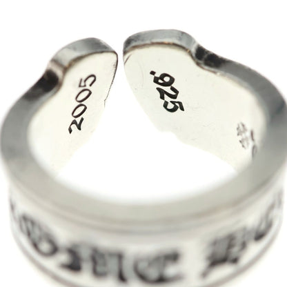 Chrome Hearts LG Scroll Label Ring Silver — view 6
