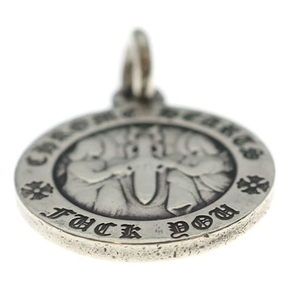 Chrome Hearts Chrm Angl Mdl V1 Angel Medal Charm Pendant Silver — view 5