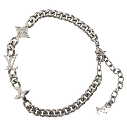 Louis Vuitton Monogram Low Metal Bracelet Silver