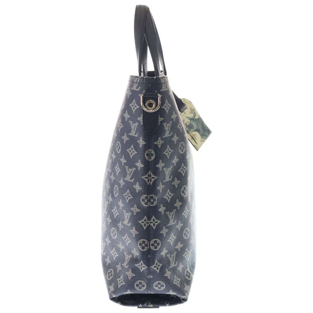 Louis Vuitton Monogram Savannah Chapman Tote Navy — view 3