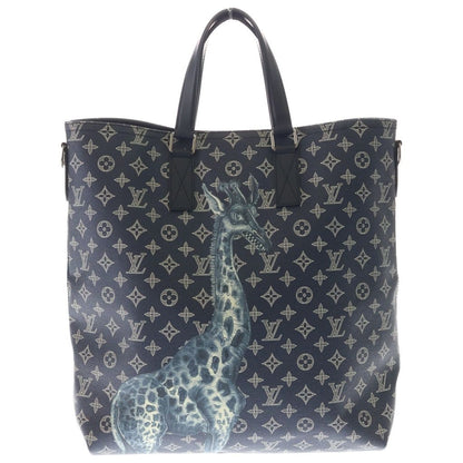 Louis Vuitton Monogram Savannah Chapman Tote Navy — view 2