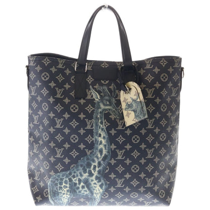 Louis Vuitton Monogram Savannah Chapman Tote Navy
