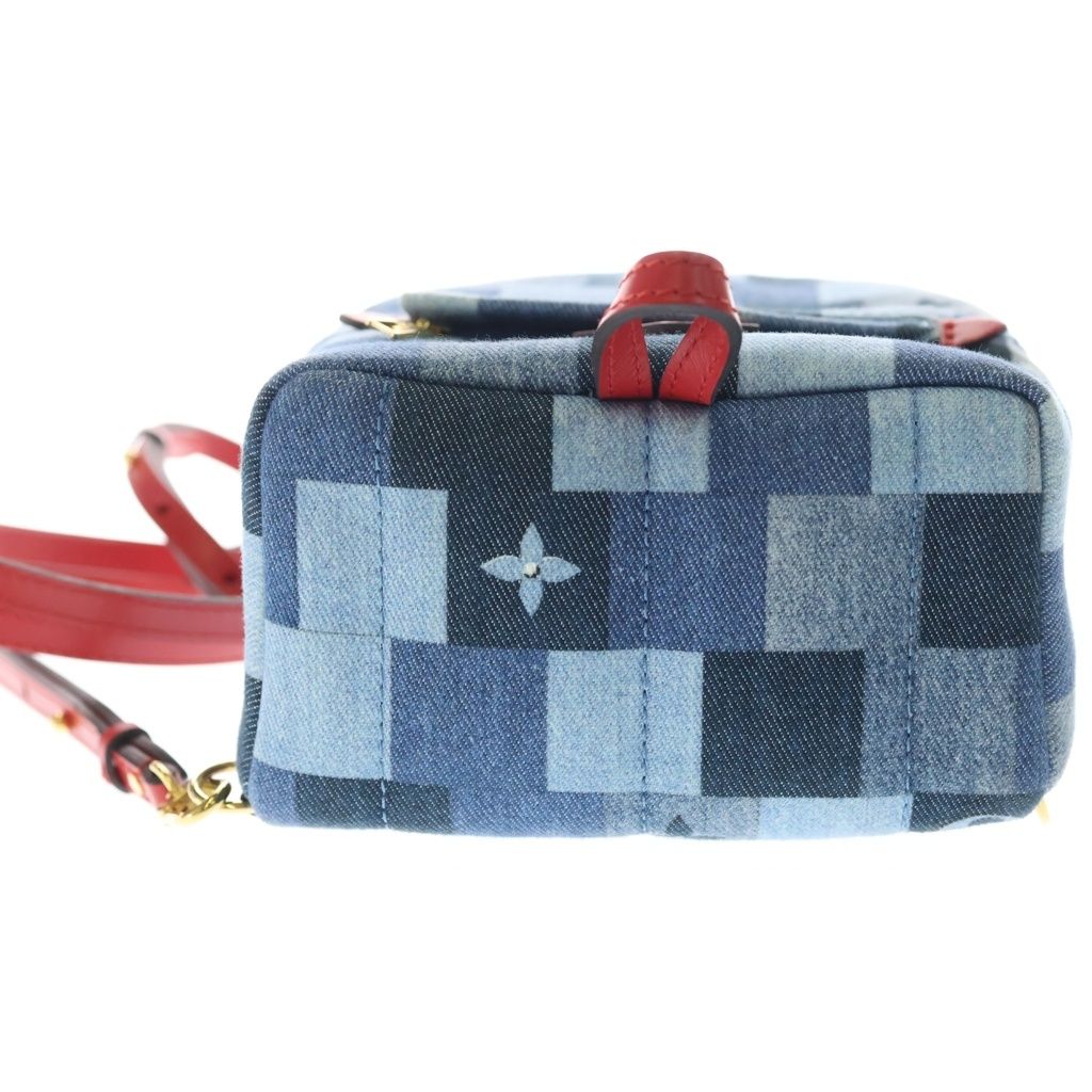 Louis Vuitton Monogram Denim Palm Springs Backpack Mini Indigo — view 4