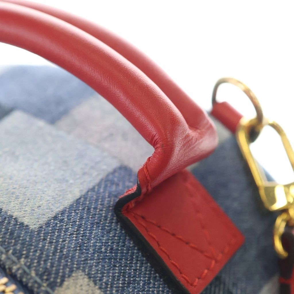 Louis Vuitton Monogram Denim Palm Springs Backpack Mini Indigo — view 6