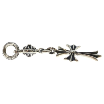 Chrome Hearts Tny CH Crs 1 Ball Tiny CH Cross Charm Pendant Silver — view 4