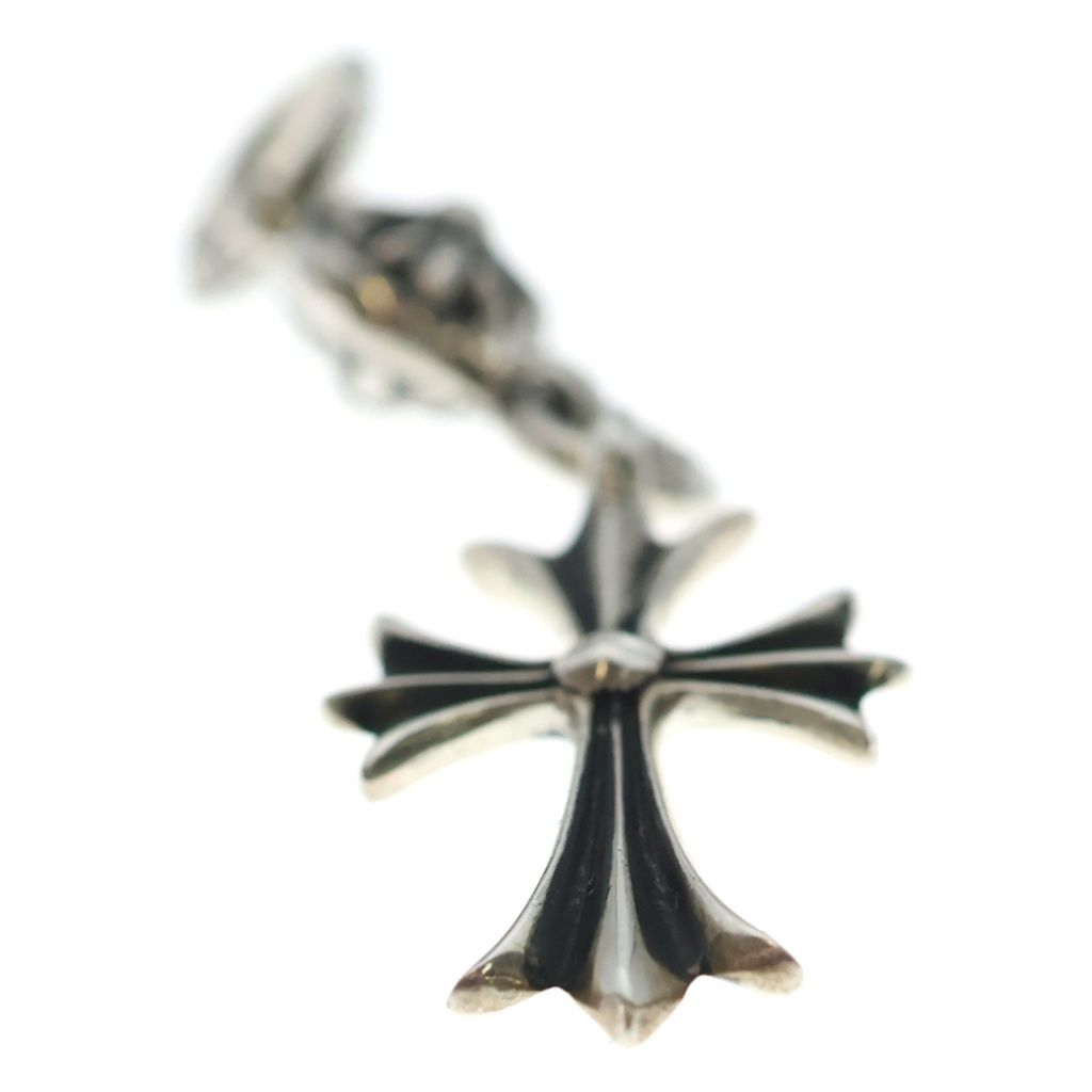 Chrome Hearts Tny CH Crs 1 Ball Tiny CH Cross Charm Pendant Silver — view 5