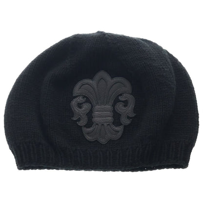 Chrome Hearts BS Flare Beanie BS Cashmere Hat with Patch