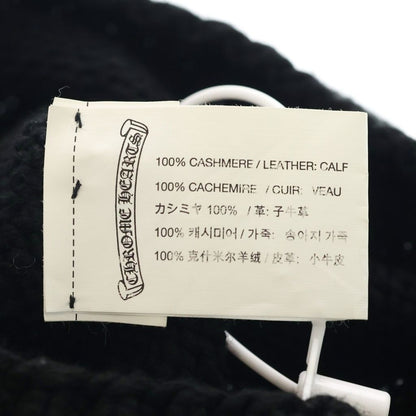 Chrome Hearts BS Flare Beanie BS Cashmere Hat with Patch — view 7