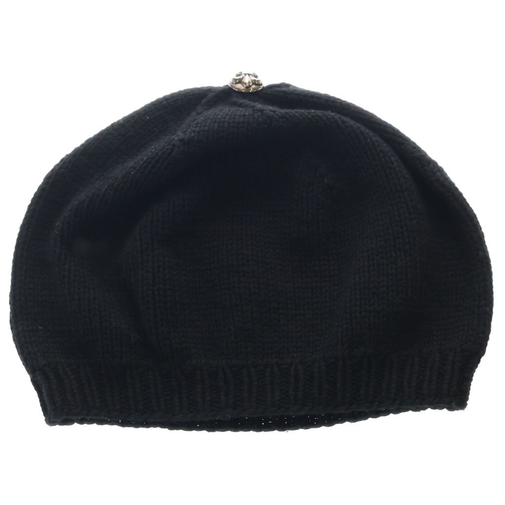 Chrome Hearts BS Flare Beanie BS Cashmere Hat with Patch — view 2