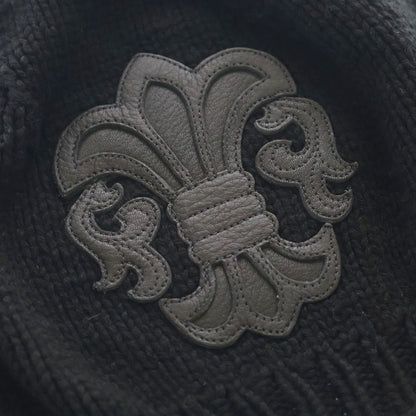 Chrome Hearts BS Flare Beanie BS Cashmere Hat with Patch — view 5