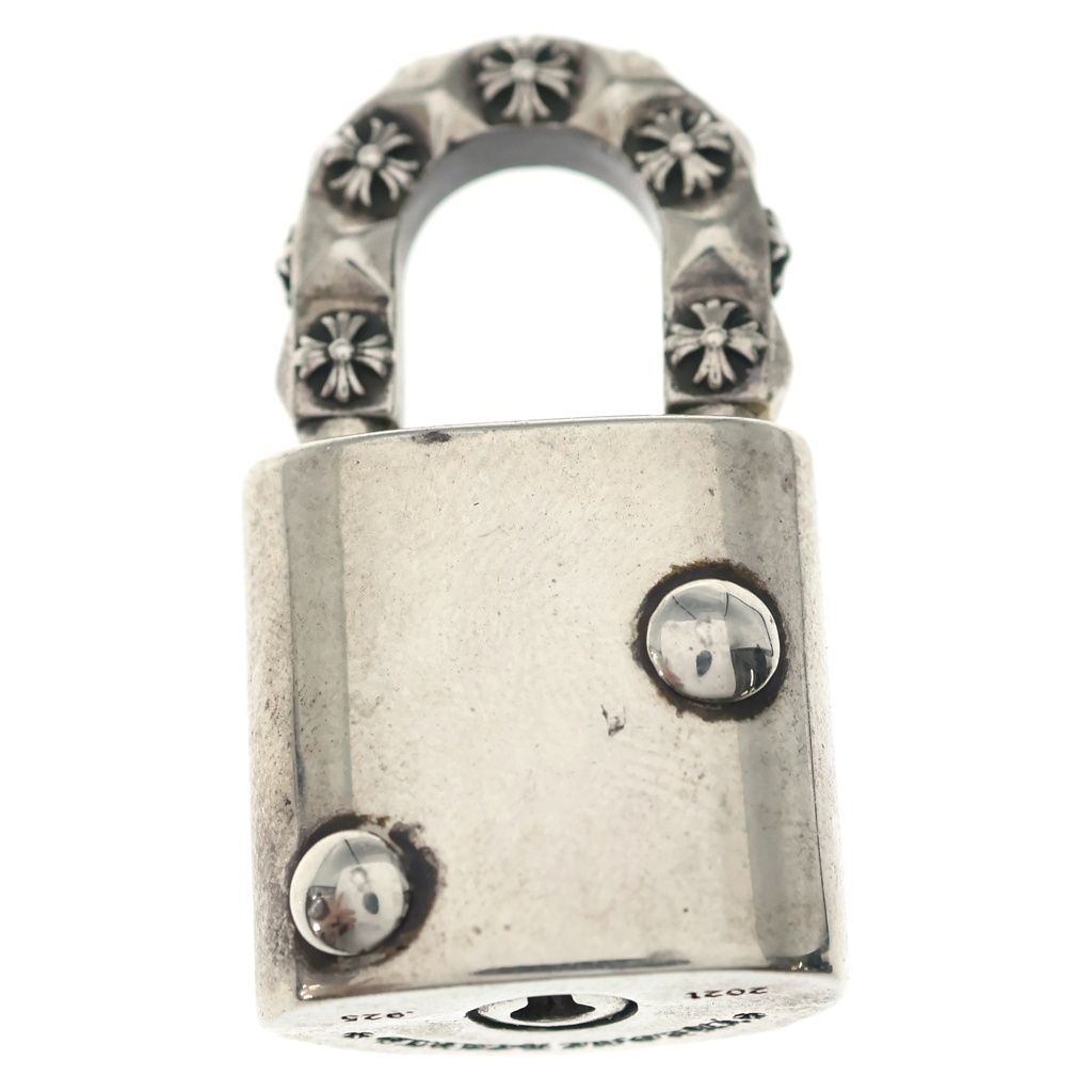 Chrome Hearts Padlock Flerknee Flare Knee Pendant Silver — view 2