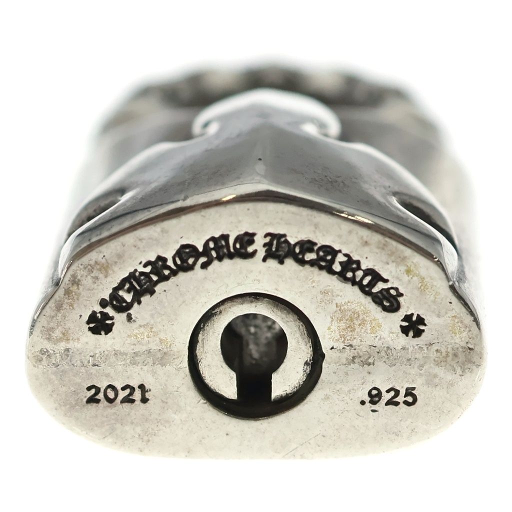 Chrome Hearts Padlock Flerknee Flare Knee Pendant Silver — view 5