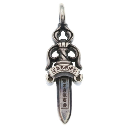 Chrome Hearts Double Dagger Daga Pendant Silver — view 2