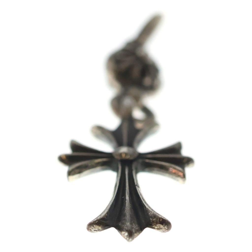 Chrome Hearts Tny CH Crs 1 Ball Tiny CH Cross Charm Pendant Silver — view 5