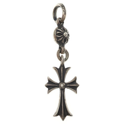 Chrome Hearts Tny CH Crs 1 Ball Tiny CH Cross Charm Pendant Silver — view 2