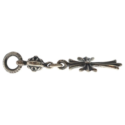 Chrome Hearts Tny CH Crs 1 Ball Tiny CH Cross Charm Pendant Silver — view 4