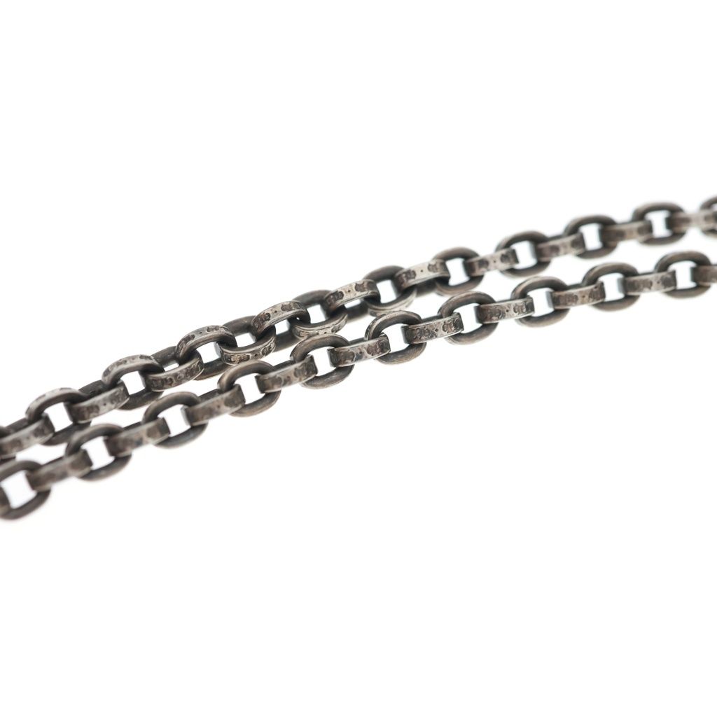 Chrome Hearts Paper Chain 22 Necklace Silver — view 4