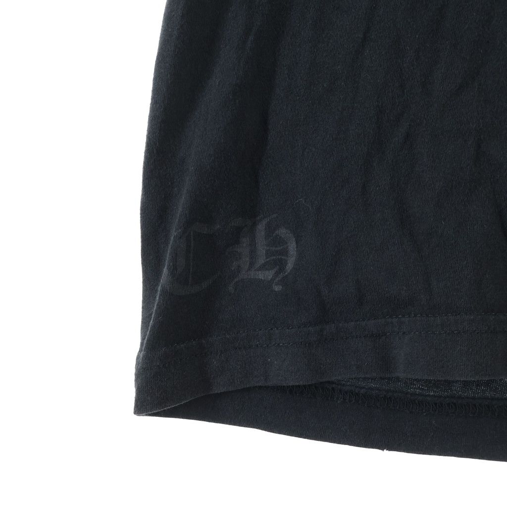 Chrome Hearts CH T-Shirt Neck Logo Short Sleeve Black — view 6