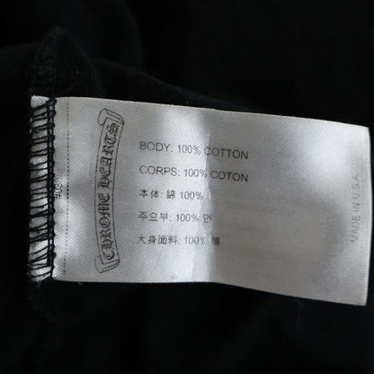 Chrome Hearts CH T-Shirt Neck Logo Short Sleeve Black — view 8