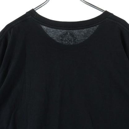 Chrome Hearts CH T-Shirt Neck Logo Short Sleeve Black — view 4