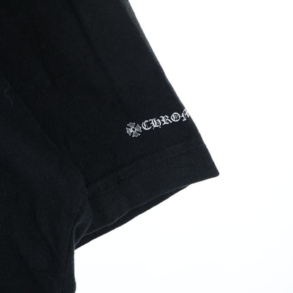 Chrome Hearts CH T-Shirt Neck Logo Short Sleeve Black — view 5