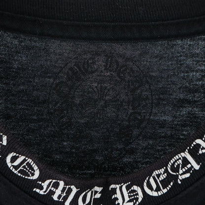 Chrome Hearts CH T-Shirt Neck Logo Short Sleeve Black — view 7
