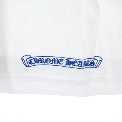 Chrome Hearts CH LS Neck Logo Print Sleeve Long T-Shirt Top White — view 6