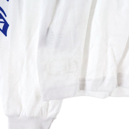 Chrome Hearts CH LS Neck Logo Print Sleeve Long T-Shirt Top White — view 5