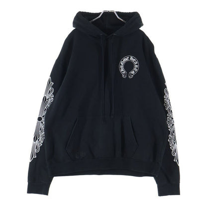 Chrome Hearts Sweatshirt Plvr Sleeves Floral Back Horseshoe Print Pullover — view 2