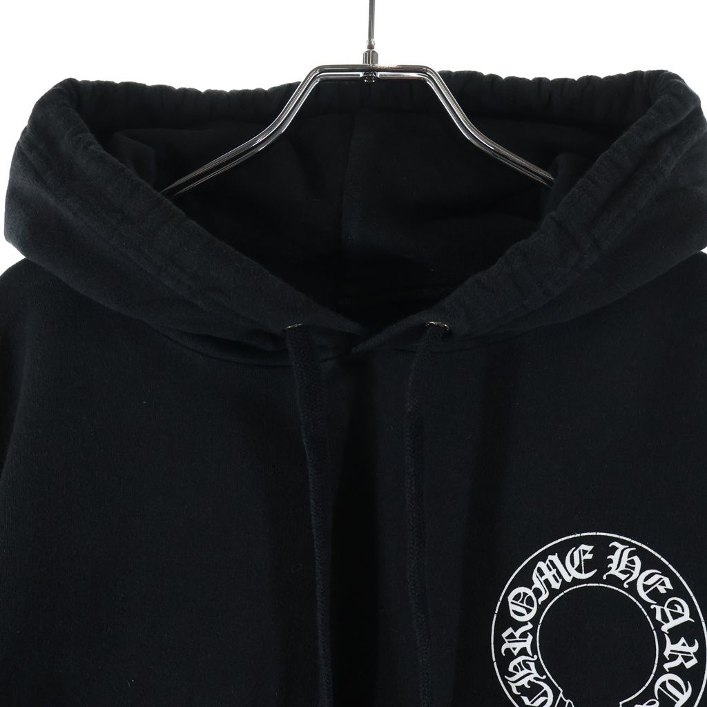 Chrome Hearts Sweatshirt Plvr Sleeves Floral Back Horseshoe Print Pullover — view 3