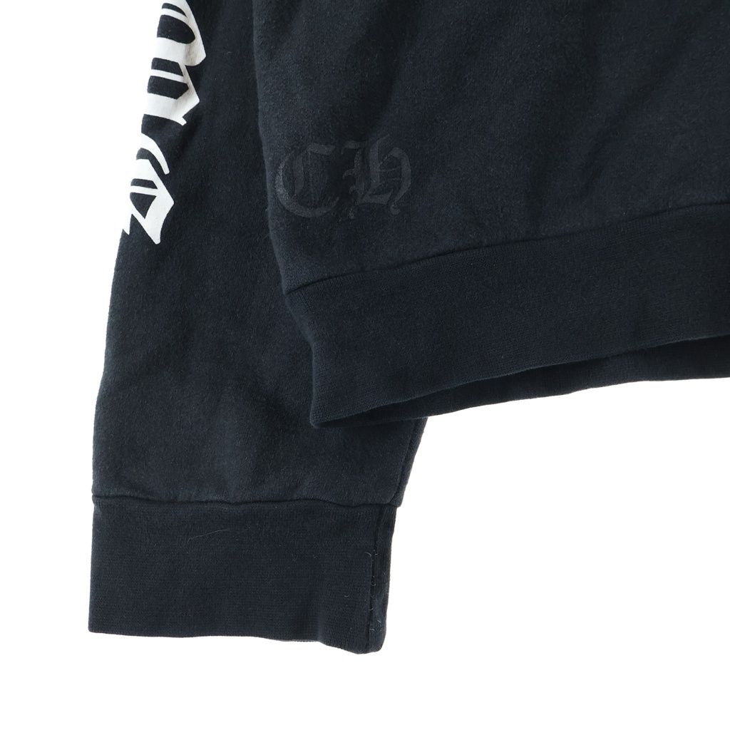 Chrome Hearts Sweatshirt Plvr Neck Logo Print Crew Black — view 5