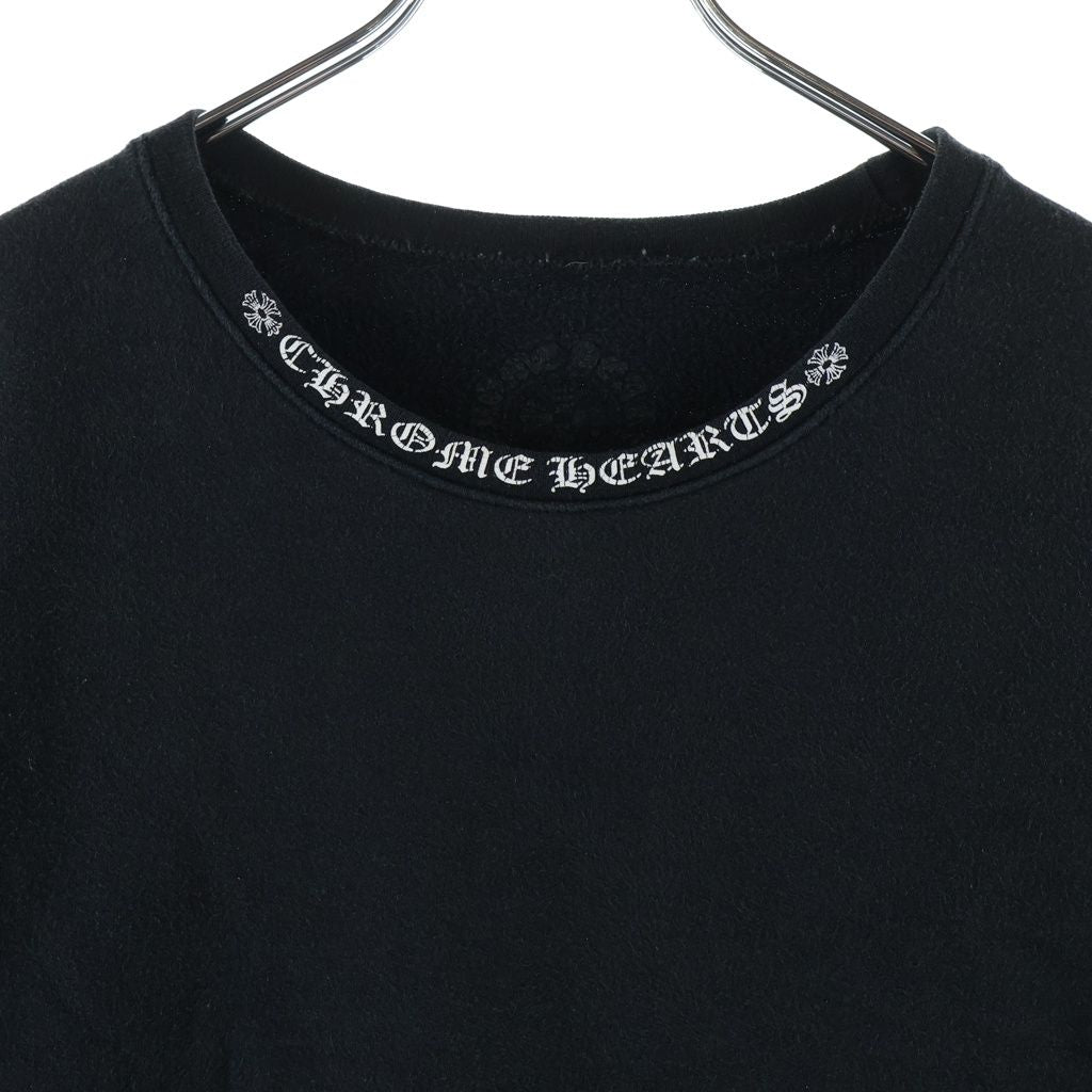 Chrome Hearts Sweatshirt Plvr Neck Logo Print Crew Black — view 3