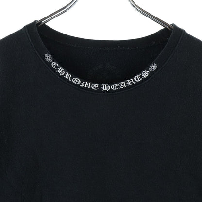 Chrome Hearts Sweatshirt Plvr Neck Logo Print Crew Black — view 3