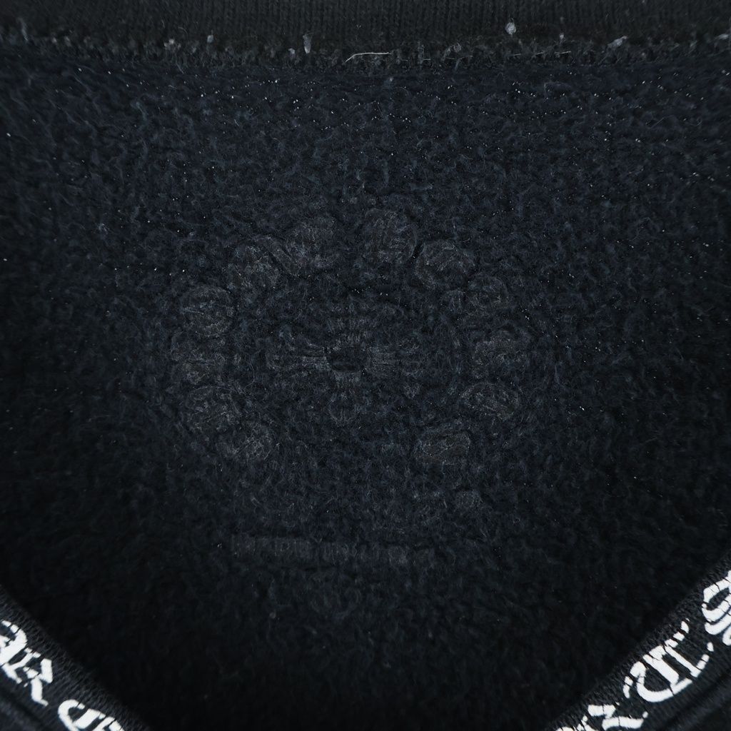 Chrome Hearts Sweatshirt Plvr Neck Logo Print Crew Black — view 7