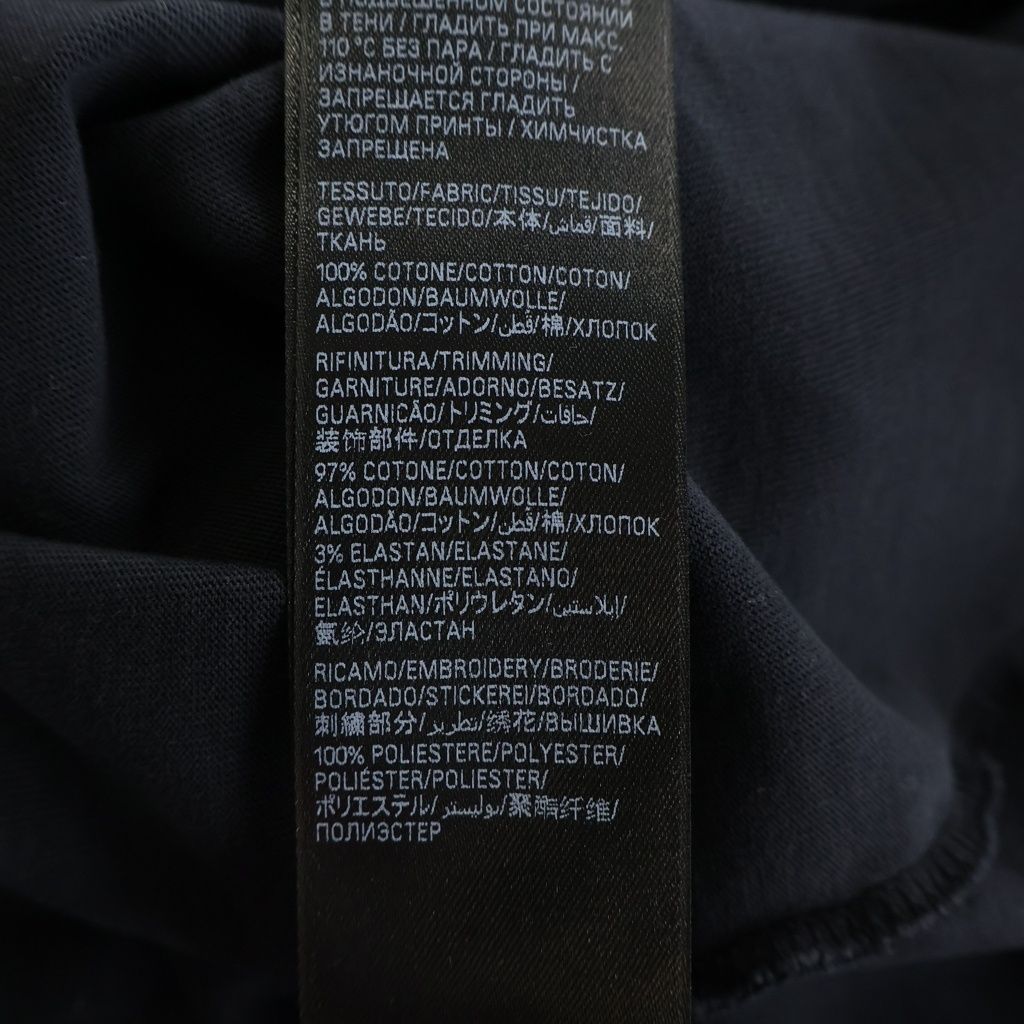Balenciaga Paris Liberty Distressed Crew Neck Short Sleeve T-Shirt Black Tqvr — view 7