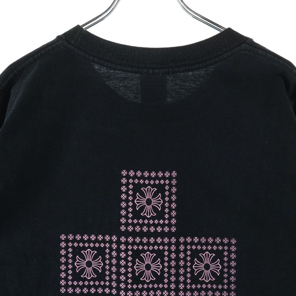 Chrome Hearts Vintage Back CH Plus Print Short Sleeve T-Shirt — view 4